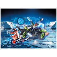 Playmobil espias rebeldes del artico triciclo