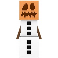 Figura mattel minecraft golem nieve accesorios
