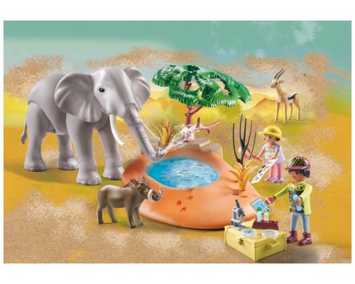 Playmobil wiltopia elefante en la charca