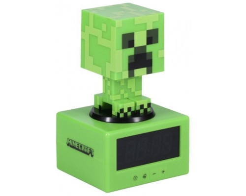 Reloj alarma paladone minecraft creeper