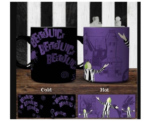 Taza térmica paladone beetlejuice 300 ml
