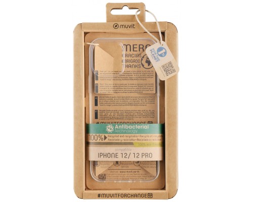 Funda muvit recycletek antibacteriana apple iphone