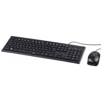 Teclado + raton hama cortino usb