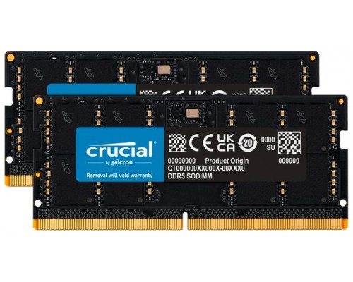 Crucial CT2K32G56C46S5 mÃ³dulo de memoria 64 GB 2 x 32 GB DDR5 5600 MHz