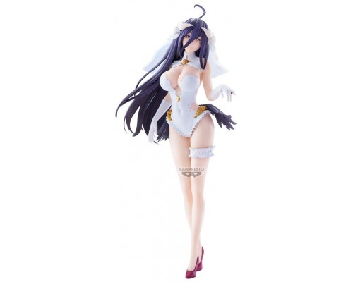 Figura banpresto overlord glitter&glamours albedo wedding