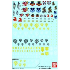 Hojas calcomania bandai hobby gundam decal