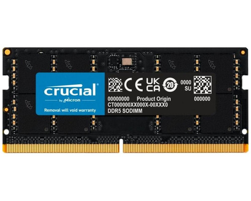 SODIMM DDR5 32GB 4800MHz CRUCIAL CT32G48C40S5T