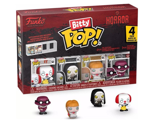 Funko bitty pop 4pk horror pennywise Funko bitty pop 4pk horror pennywise