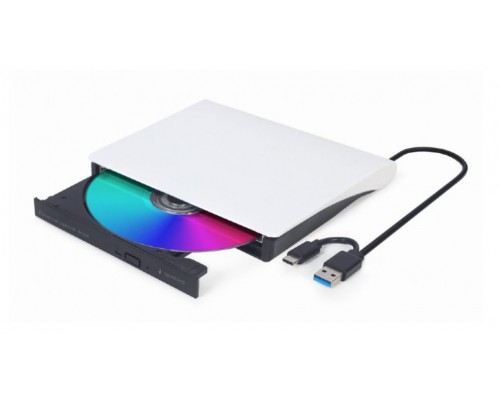 Gembird DVD-USB-031-BW unidad de disco &Atilde;&sup3;ptico Interno DVD&Acirc;&plusmn;RW Negro