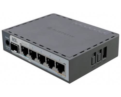 Mikrotik E60iUGS hEX Router 5xGbE PoE-I/O 1x2.5SFP