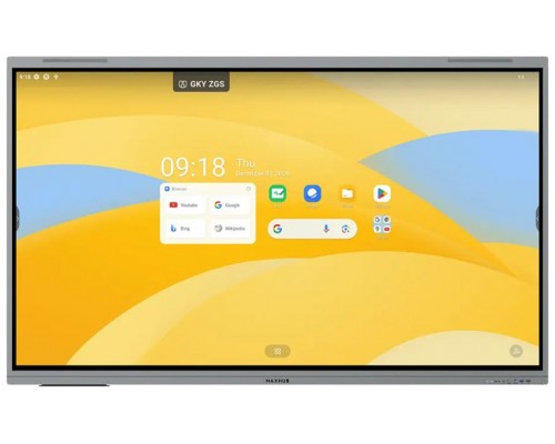 MAXHUB E7530 pizarra blanca interactiva 190,5 cm (75") 3840 x 2160 Pixeles Pantalla tÃ¡ctil Negro