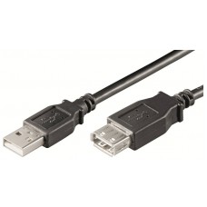 Ewent EC1011 cable USB 1 m USB A Negro