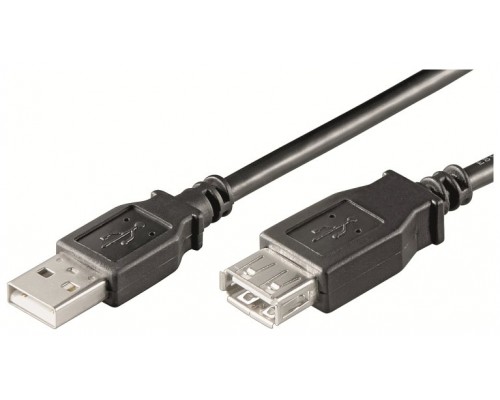 Ewent EC1011 cable USB 1 m USB A Negro