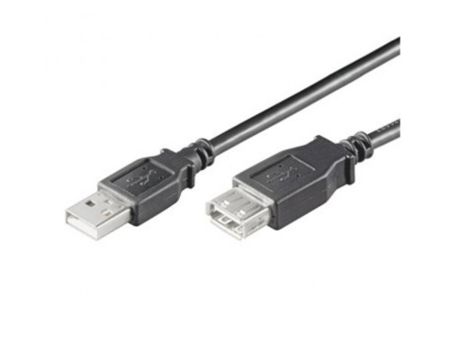 Ewent EC1012 cable USB 1,8 m USB 2.0 USB A Negro