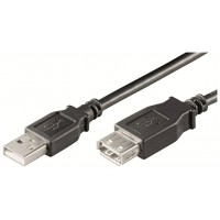 Ewent EC1013 cable USB 3 m USB A Negro