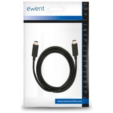 Ewent Cable USB-C CARGA RÁPIDA 100W 20Gbps 4K 1m