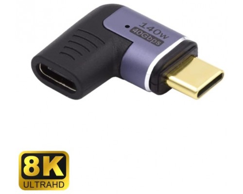 Ewent EC1048 cambiador de gÃ©nero para cable USB-C Negro, PÃºrpura