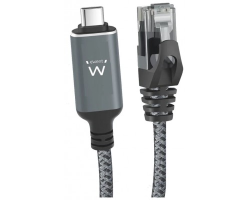 Ewent EC2002 cable de red Negro, Gris 2 m Cat6