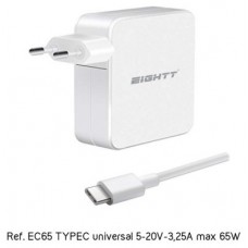 Eightt EC65 cargador de dispositivo mÃ³vil Blanco Interior