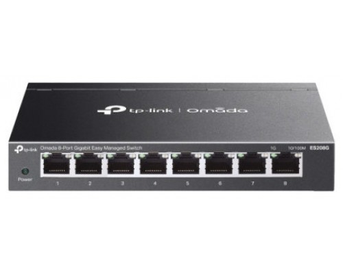 SWITCH SEMIGESTIONABLE TP-LINK OMADA ES208G 8P 8xLAN