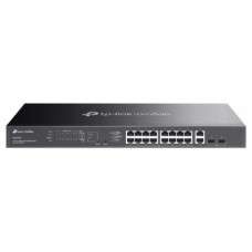 TP-Link Omada ES220GMP switch Gestionado L2 Gigabit Ethernet (10/100/1000) EnergÃ­a sobre Ethernet (PoE) Negro