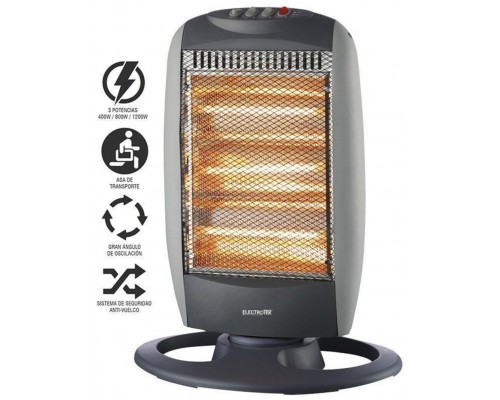 Estufa electrica thulos et - eh1206 400w 800w