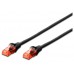 Ewent IM1026 cable de red Negro 5 m Cat6 U/UTP (UTP)