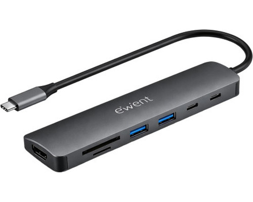 HUB EWENT EW1152 USB-C 7 EN 1 HDMI HUB EWENT EW1152 USB-C 7 EN 1 HDMI