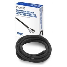 Manguito polyester con autocierre ewent ew1559