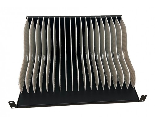 Ewent EW1720 organizador para estaciÃ³n de carga Acrilonitrilo butadieno estireno (ABS), Metal, PlÃ¡stico Negro, Blanco