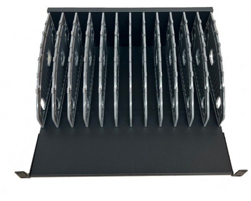 Ewent EW1721 organizador para estaciÃ³n de carga Acrilonitrilo butadieno estireno (ABS), Metal, PlÃ¡stico Negro