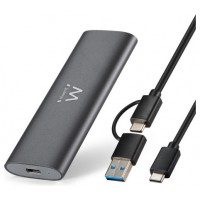 CAJA SSD EWENT EW7060 USB3.2 GEN2 M.2 NVME PCIE