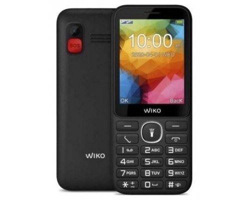 Telefono movil wiko f200 negro 2.8 pulgadas