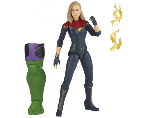 Figura hasbro marvel legends series capitana