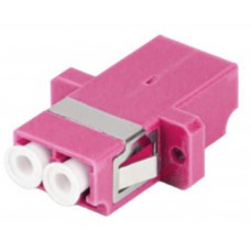 Lanberg FA-LCUP-MD41-0001-VT adaptador de fibra &Atilde;&sup3;ptica LC 1 pieza(s) P&Atilde;&ordm;rpura, Blanco