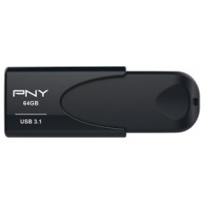 PNY AttachÃ© 4 unidad flash USB 64 GB USB tipo A 3.2 Gen 1 (3.1 Gen 1) Negro