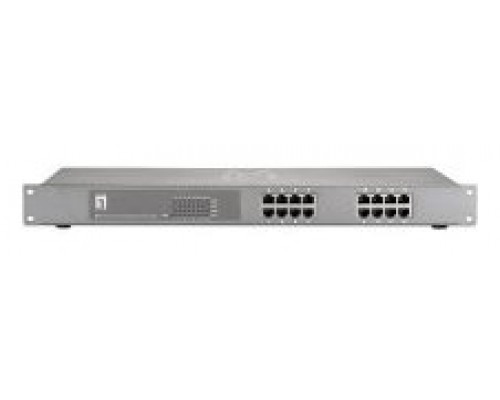 SWITCH NO GESTIONABLE LEVEL ONE FEP-1612W380 16P SWITCH NO GESTIONABLE LEVEL ONE FEP-1612W380 16P