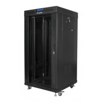Lanberg FF01-6622-12BL armario rack 22U Rack o bastidor independiente Negro