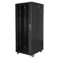Lanberg FF01-6832-12B armario rack 32U Rack o bastidor independiente Negro