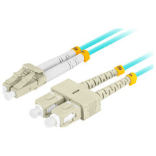 Lanberg FO-LUSU-MD31-0020-TQ Cable de fibra óptica e InfiniBand 2 m 2x LC 2x SC LC/SC Color aguamarina Lanberg FO-LUSU-MD31-0020-TQ Cable de fibra óptica e InfiniBand 2 m 2x LC 2x SC LC/SC Color aguamarina