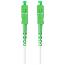 CABLE DE FIBRAOPTICA LANBERG 15M MONO SC/APC-SC/APC SIMPLEX G657A2 LSZH BLANC