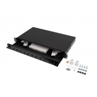 Lanberg FOP1-12SS-LDB panel de parcheo 1U