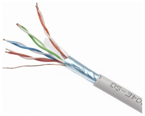 Gembird CAT5e FTP 100m cable de red Gris F/UTP (FTP)