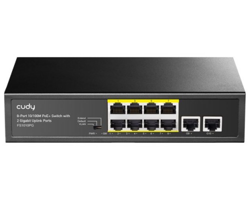 Switch cudy 10 puertos fs1010pg