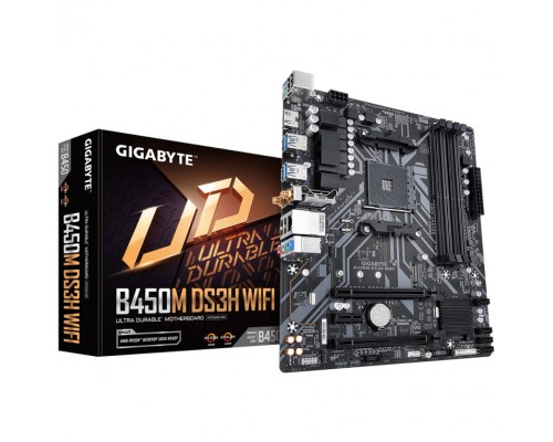 GIGABYTE B450M DS3H WIFI placa base AMD B450 ZÃ³calo AM4 micro ATX