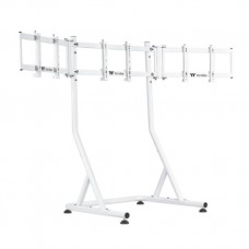 Thermaltake GEA-RMS-TMSWHT-01 soporte para monitor 139,7 cm (55") Piso Blanco