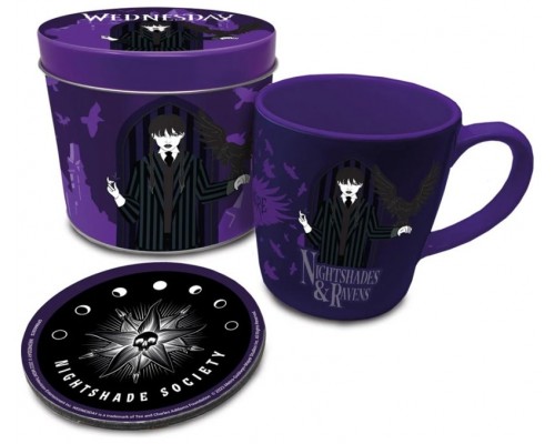 Set taza posavasos + lata pyramid