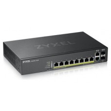 Zyxel GS2220-10HP-EU0101F switch Gestionado L2 Gigabit Ethernet (10/100/1000) EnergÃ­a sobre Ethernet (PoE) Negro