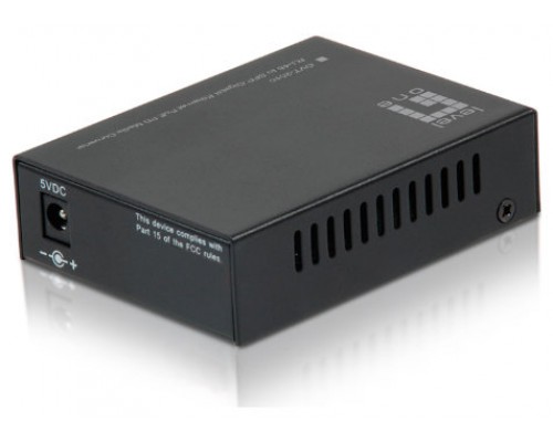 CONVERTIDOR FIBRA LEVEL ONE GVT-2010 RJ45 ETHERNET A