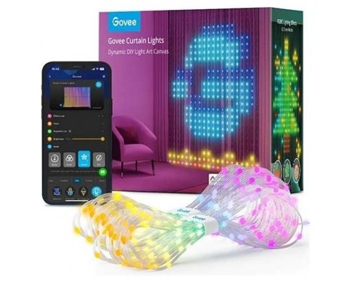 Cortina led govee h70b1 rgbic colores